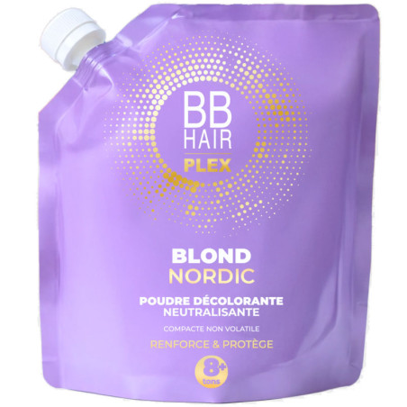 BB Hair Plex poudre décolorante 8 Tons 500gr