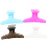 Pince crocodile volume couleurs x12