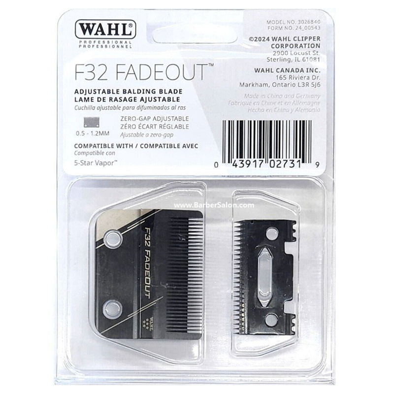 Wahl tete tondeuse Vapor F32 FadeOut 45mm