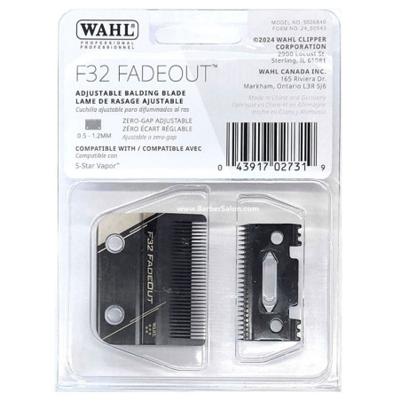 Wahl tete tondeuse Vapor F32 FadeOut 45mm