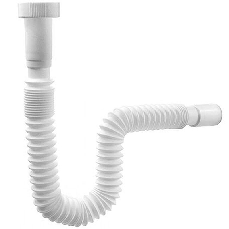 Tuyau flexible evacuation bac 1/2 D40mm 140cm