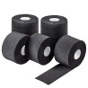 Col crepe elastique coiffure noir x500