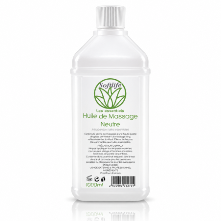 Huile de massage neutre 1lt