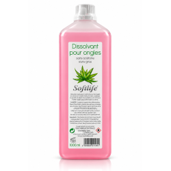 Dissolvant ongles sans...
