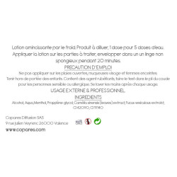 Lotion cryogenique amincissante menthol 1lt