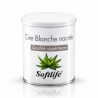 Cire tiede jetable blanche nacree pot 800ml