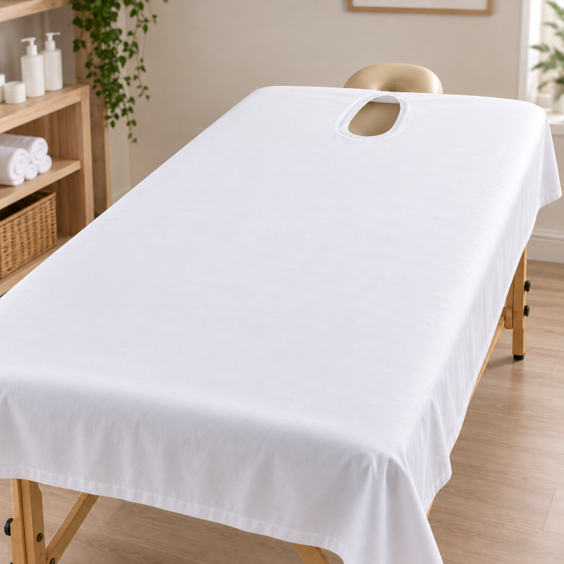 Drap tissu trou visage 200x70cm