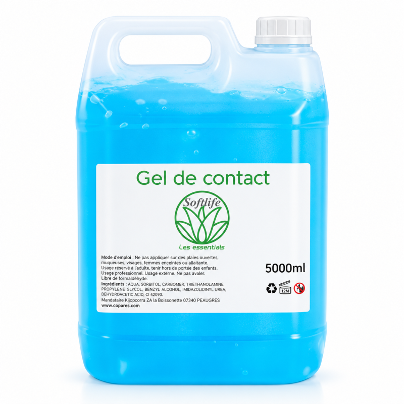 Gel de contact neutre ultra son 5000ml