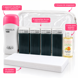 Kit epilation cire roll on...