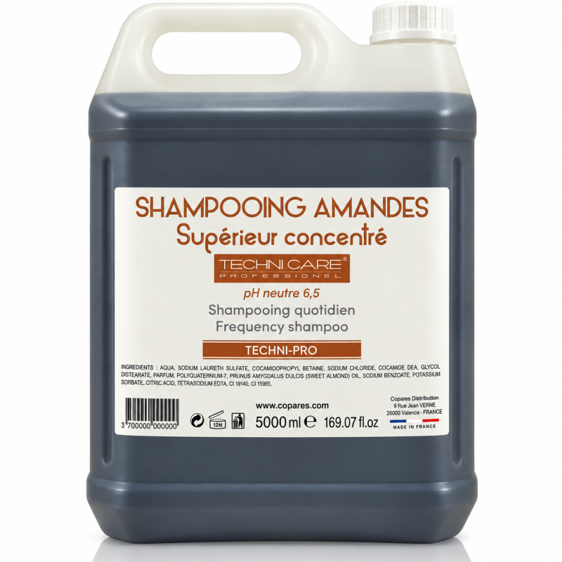 Shampooing concentre Amandes 5lt