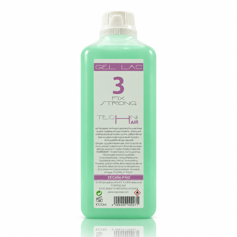 Gel laque fort TechniHair 1000ml