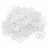Elastique bout de natte transparent x100