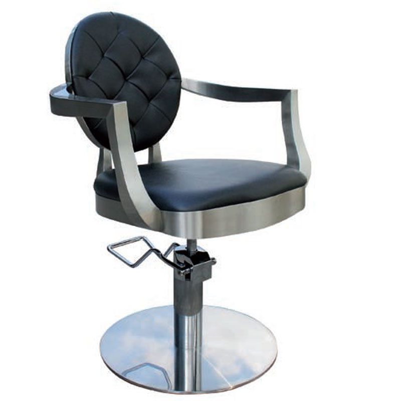 chic fauteuil coiffure noir