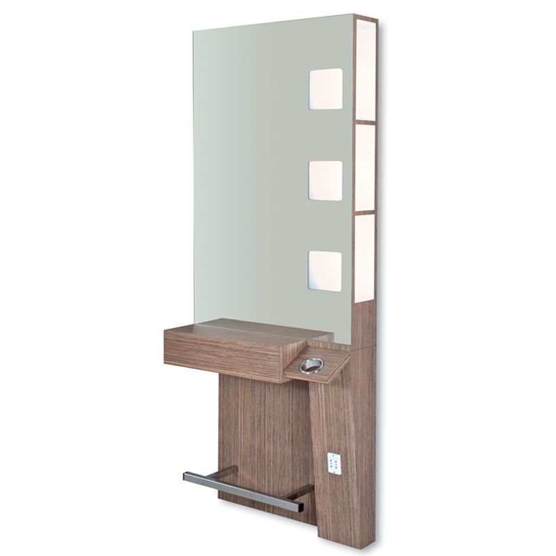 Penelope plus coiffeuse murale