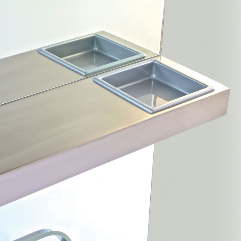 Podio box coiffeuse murale