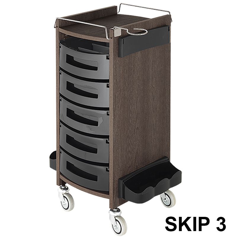 Skip tablette de service bois 6 coloris