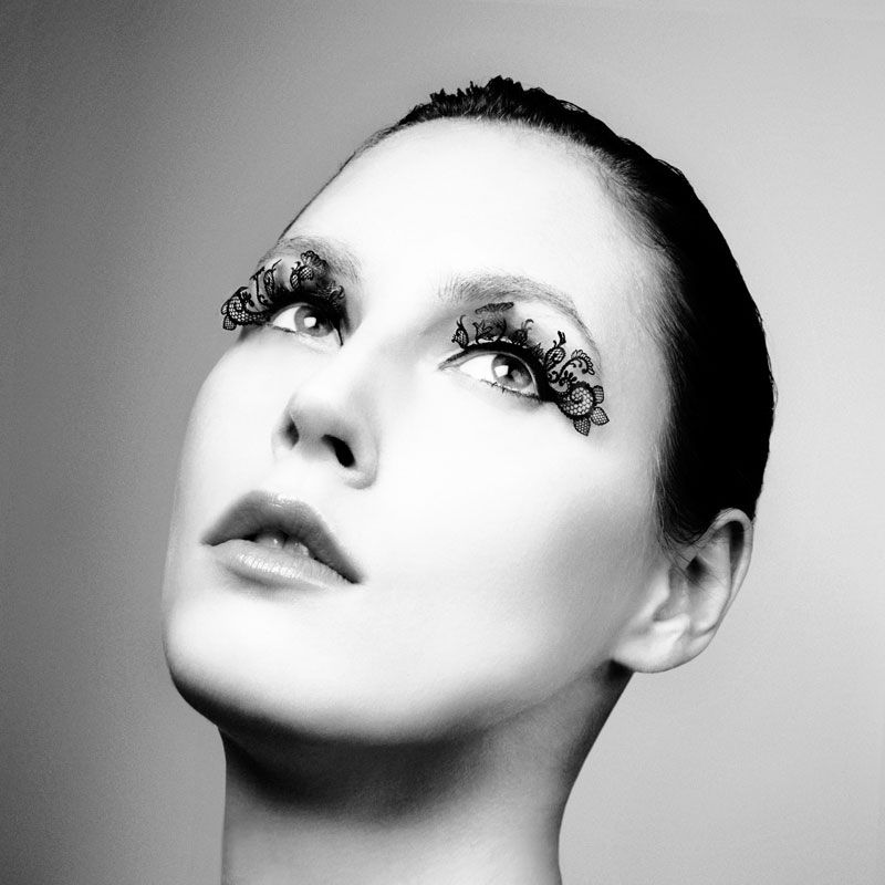 Paperself eyelashes lace garden x2