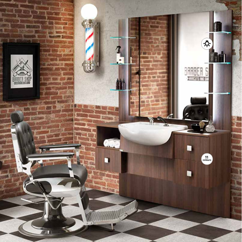 Cleo poste de travail barbier
