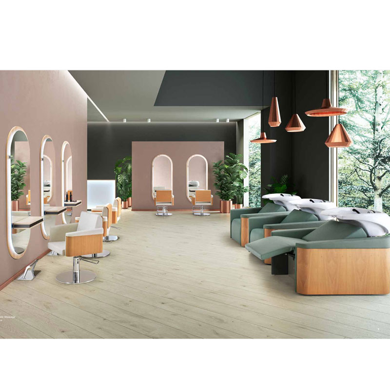 Natwork Wood fauteuil coiffure tournant