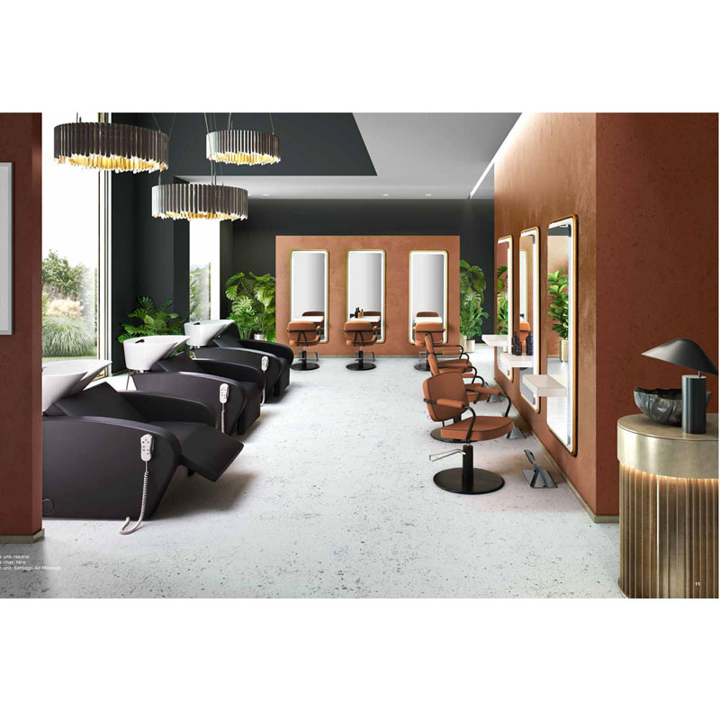 Nine fauteuil de coiffure tournant