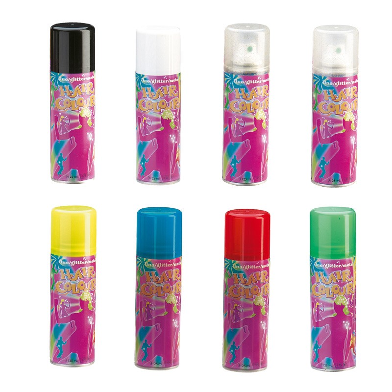 Spray paillette, spray colorant pour cheveux - Copares